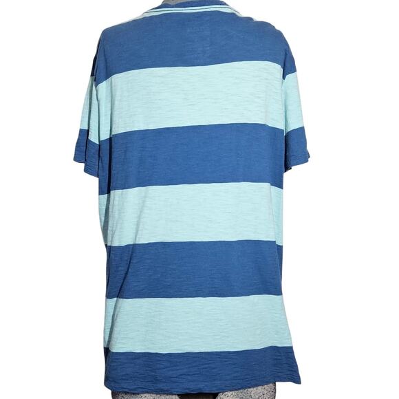 Gap The Stinson Slub V Neck Cotton Tee Size Large - Picture 2 of 4